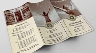 image of Natural Health Store leaflet