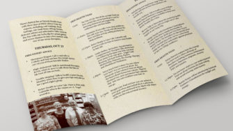 image of Natural Health Store leaflet