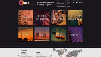 image of Oilfield Solutions website 2