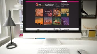 image of Oilfield Solutions website on desktop
