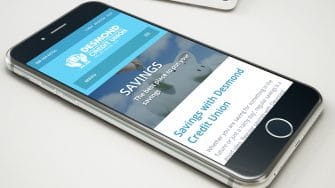 Desmond Credit Union Responsive Design