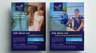 image of People First Credit Union one pager