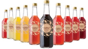 image of Naturally Cordial bottles