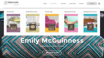 image of Abbeylands web page