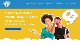 image of Carlow Credit Union website