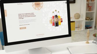 image of Naturally Cordial website on desktop