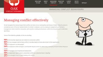 image of Oak Conflict Dynamics website 1