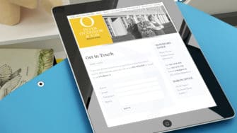 Peter O’Connor & Son gallery - photo #5 image of Peter O'Connor & Son website on tablet
