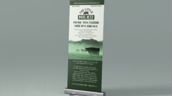 image of The Little Milk Company branded pull up