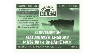 image of The Little Milk Co product label Slievenamon mature cheddar cheese