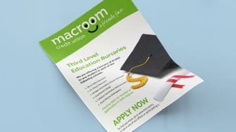Macroom Credit Union Leaflet / Flyer